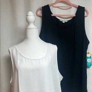 The Pioneer Woman Black and White Tank Tops
